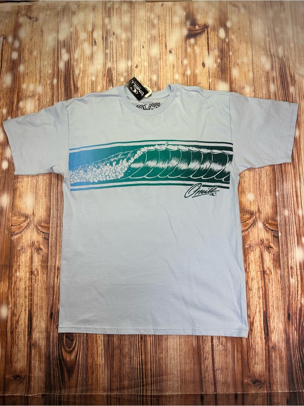 O'Neill Men's Light Blue Graphic Surf T-Shirt
Size Medium